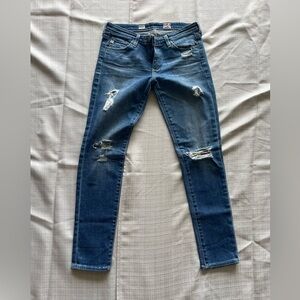 Women's AG Stevie Ankle Skinny Jeans - Sz. 28
